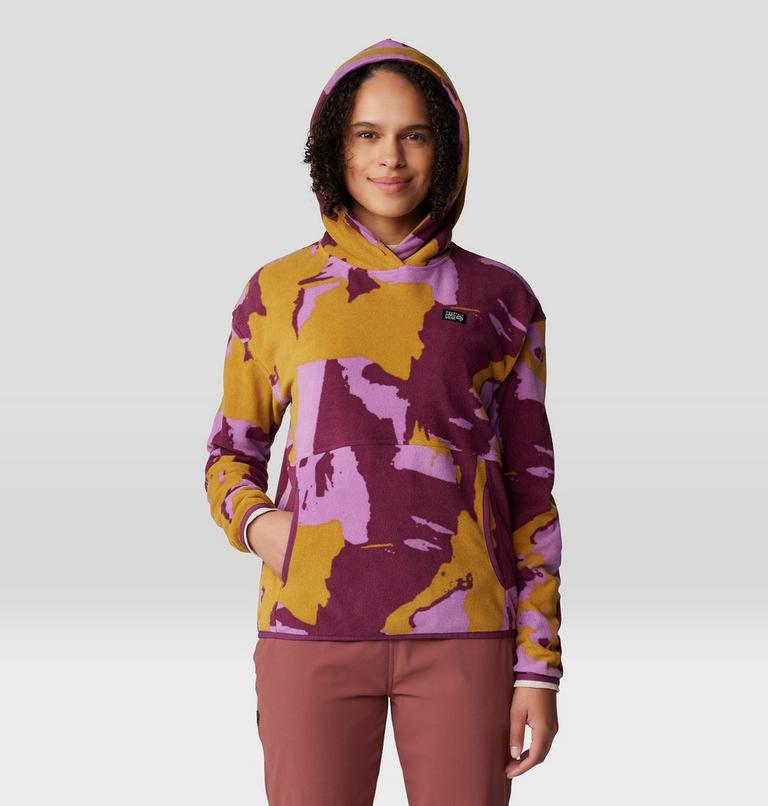 Hoodie Microchill, Color: Lilac Glow Snowdrifts Print, image 5