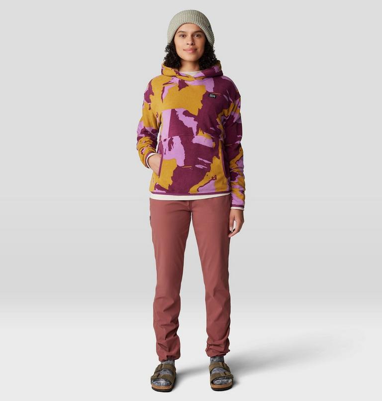Hoodie Microchill, Color: Lilac Glow Snowdrifts Print, image 6