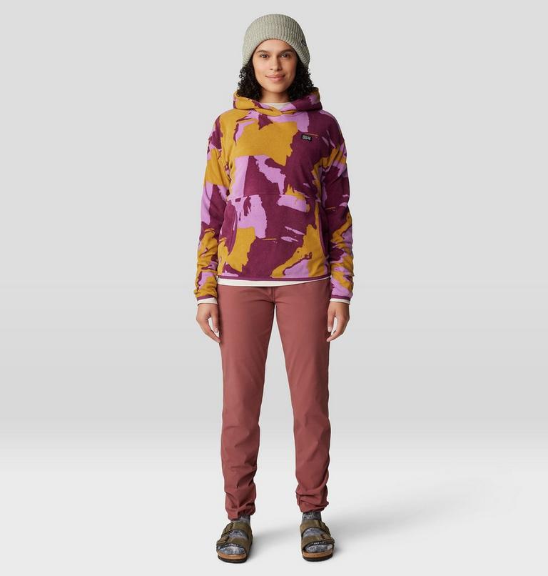 Hoodie Microchill, Color: Lilac Glow Snowdrifts Print, image 7