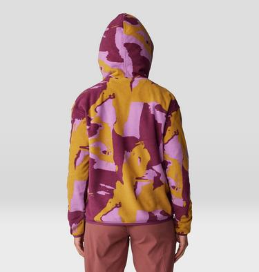 Women's Microchill Hoody, Color: Lilac Glow Snowdrifts Print, image 14