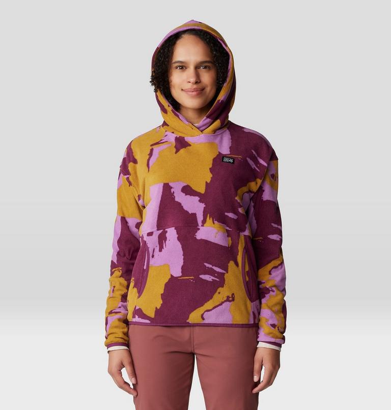 Hoodie Microchill, Color: Lilac Glow Snowdrifts Print, image 1