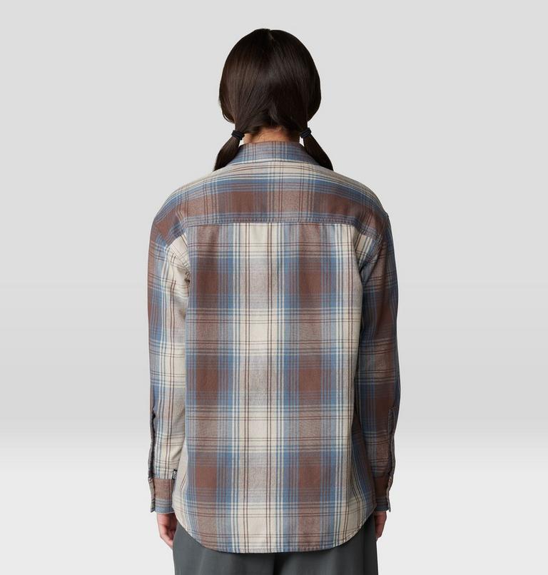 Women's Dolores Flannel Long Sleeve Shirt, Color: Choss Starlights Plaid, image 2