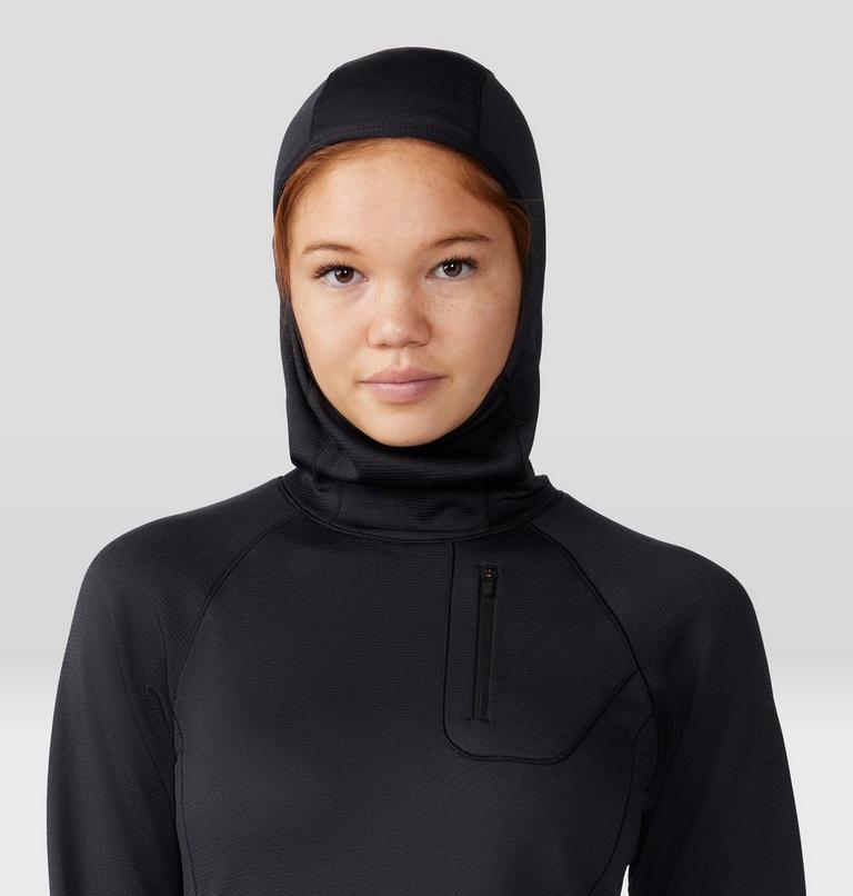 Women's Glacial Trail Pullover Hoody, Color: Black, image 4