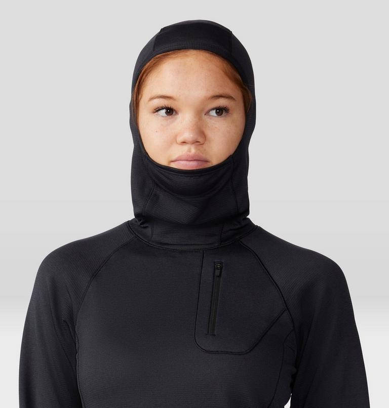 Women's Glacial Trail Pullover Hoody, Color: Black, image 5