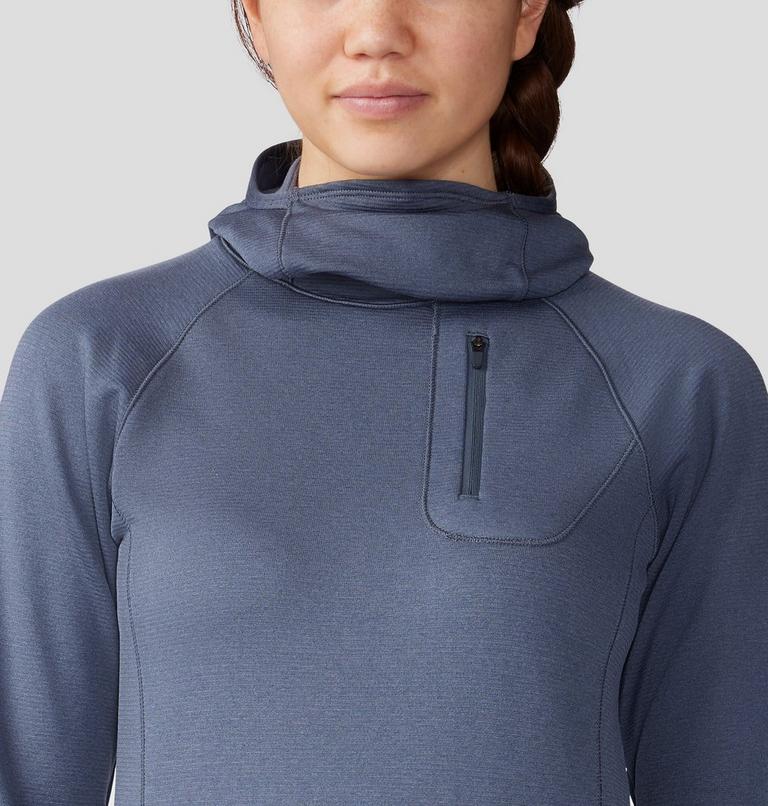 Women's Glacial Trail Pullover Hoody, Color: Blue Slate, image 4