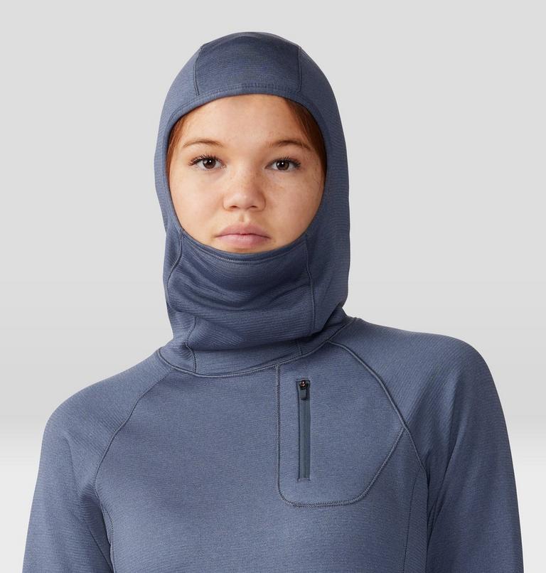 Women's Glacial Trail Pullover Hoody, Color: Blue Slate, image 6