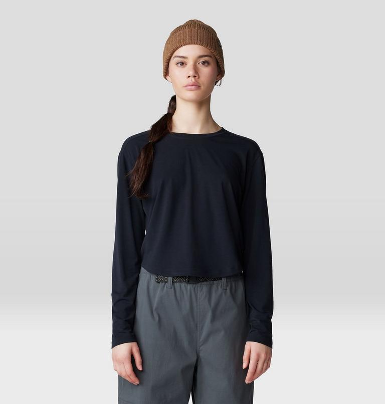 Women's Trek N Go Long Sleeve, Color: Black, image 1