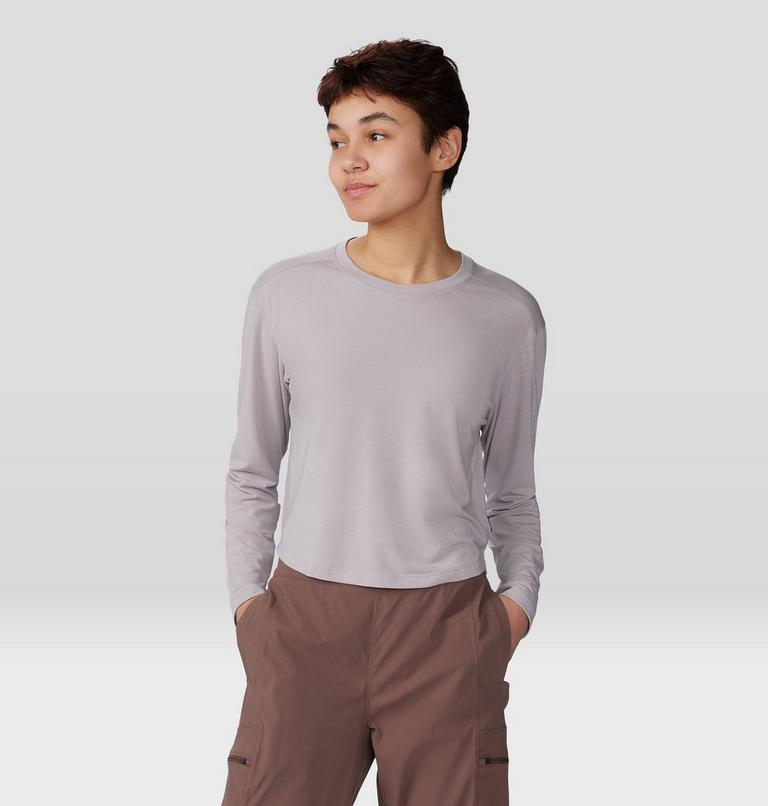 Women's Trek N Go Long Sleeve, Color: Light Dunes, image 1