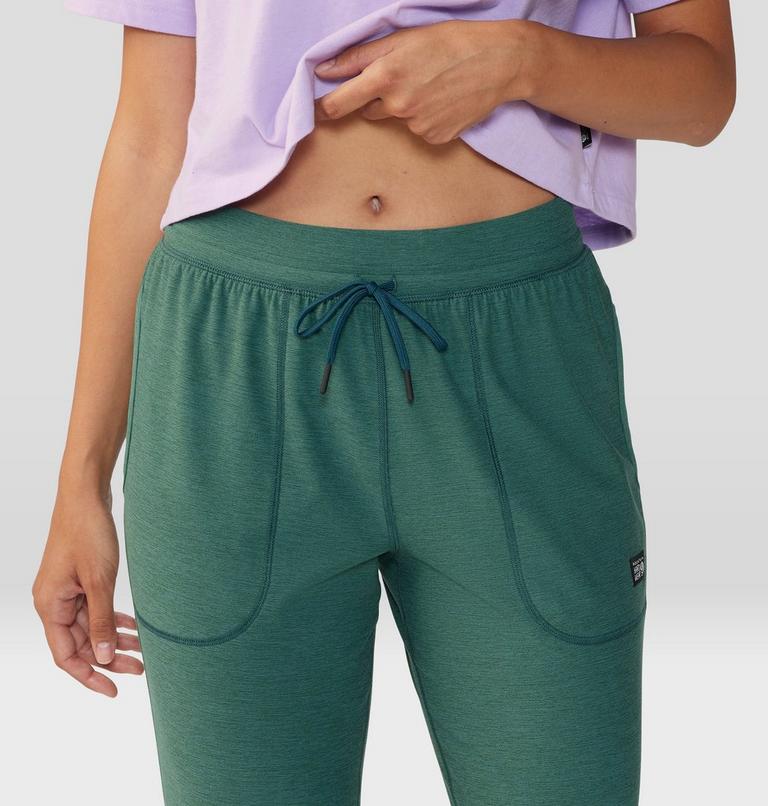 Women's Chillaction Jogger, Color: Aqua Green Heather, image 4