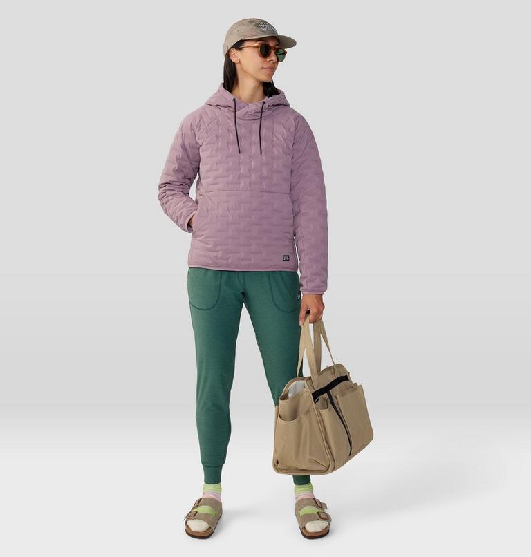Women's Chillaction Jogger, Color: Aqua Green Heather, image 7