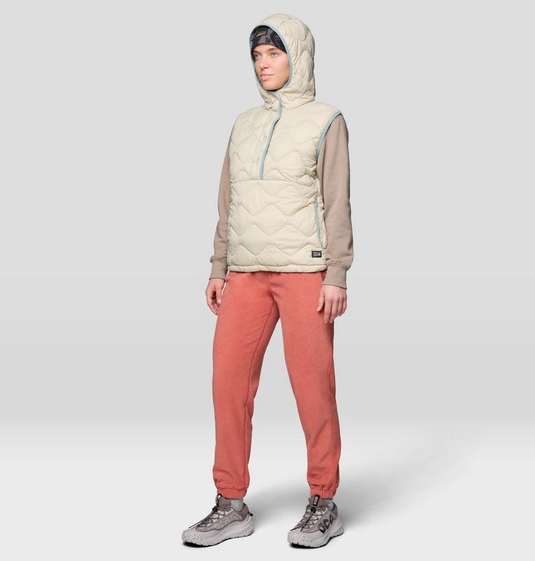 Women's Microchill Jogger, Color: Mars Red Heather, image 2