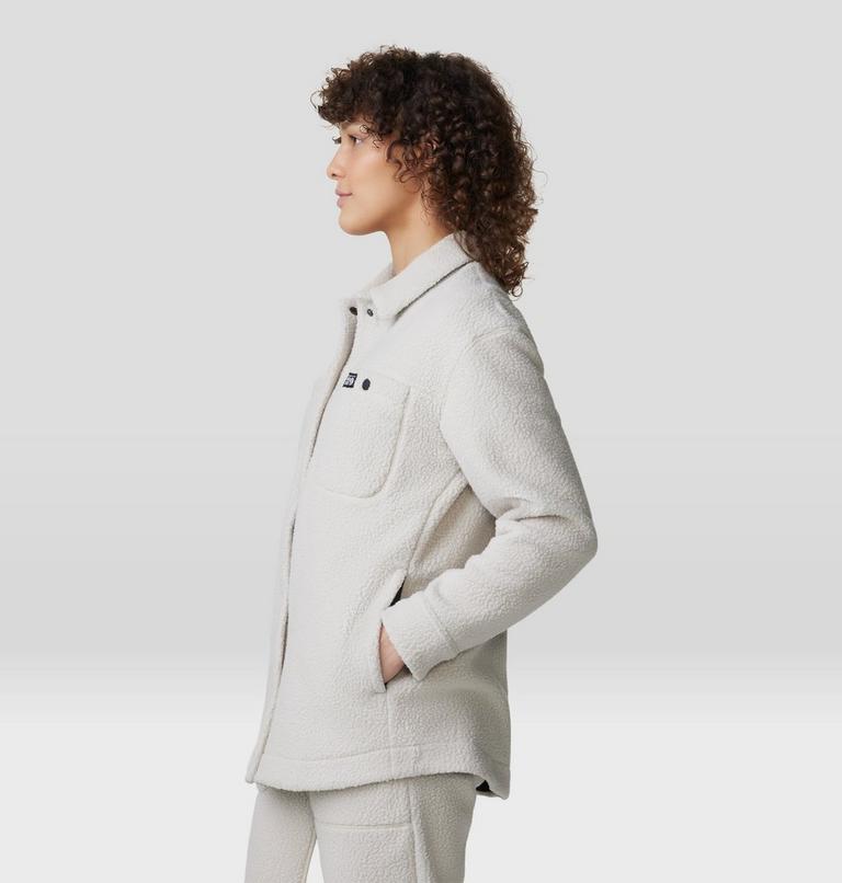 Women's HiCamp Shacket, Color: Wild Oyster, image 3