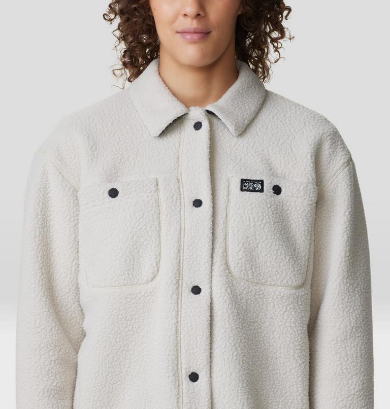 Women's HiCamp Shacket, Color: Wild Oyster, image 4