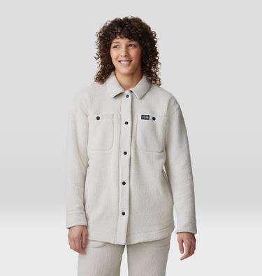 Women's HiCamp Shacket, Color: Wild Oyster, image 13