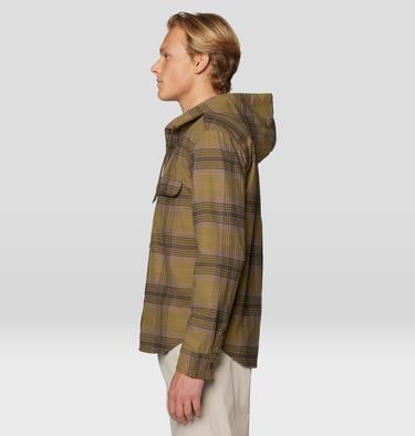 Men's Dusk Creek Long Sleeve Hooded Shirt, Color: Ridgeline Billy Plaid, image 12
