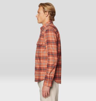 Men's Dusk Creek Flannel Long Sleeve Shirt, Color: Volcanic Billy Plaid, image 7