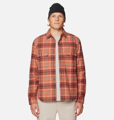 Men's Dusk Creek Flannel Long Sleeve Shirt, Color: Volcanic Billy Plaid, image 8