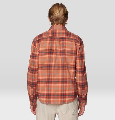 Men's Dusk Creek Flannel Long Sleeve Shirt, Color: Volcanic Billy Plaid, image 6