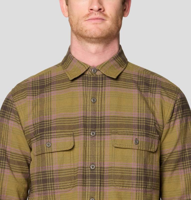 Men's Dusk Creek Flannel Long Sleeve Shirt, Color: Ridgeline Billy Plaid, image 4
