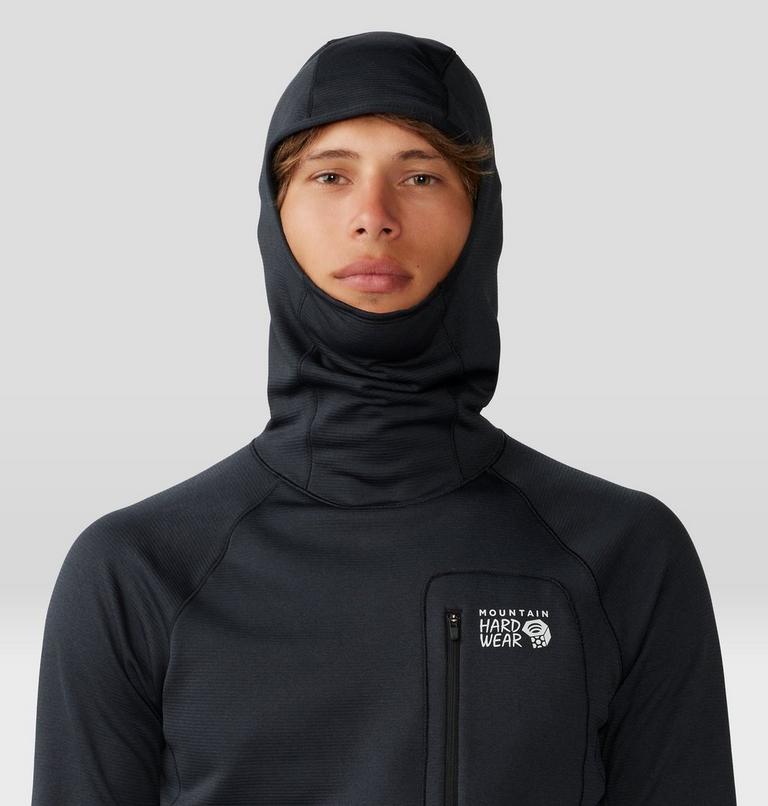 Men's Glacial Trail Hoody, Color: Black, image 5