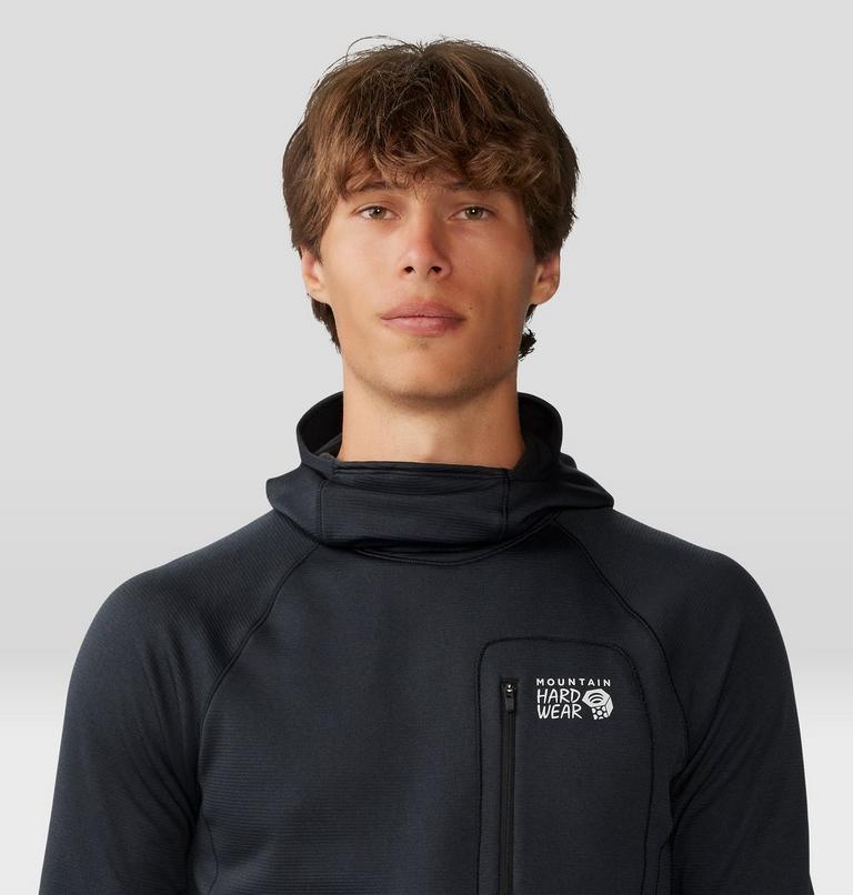 Men's Glacial Trail Hoody, Color: Black, image 6