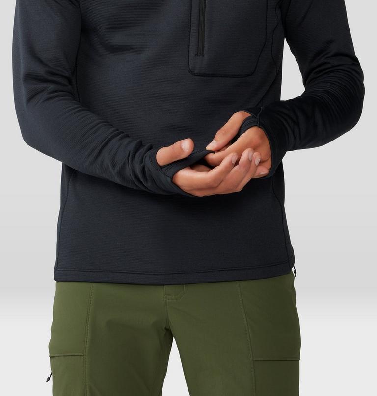 Men's Glacial Trail Hoody, Color: Black, image 7