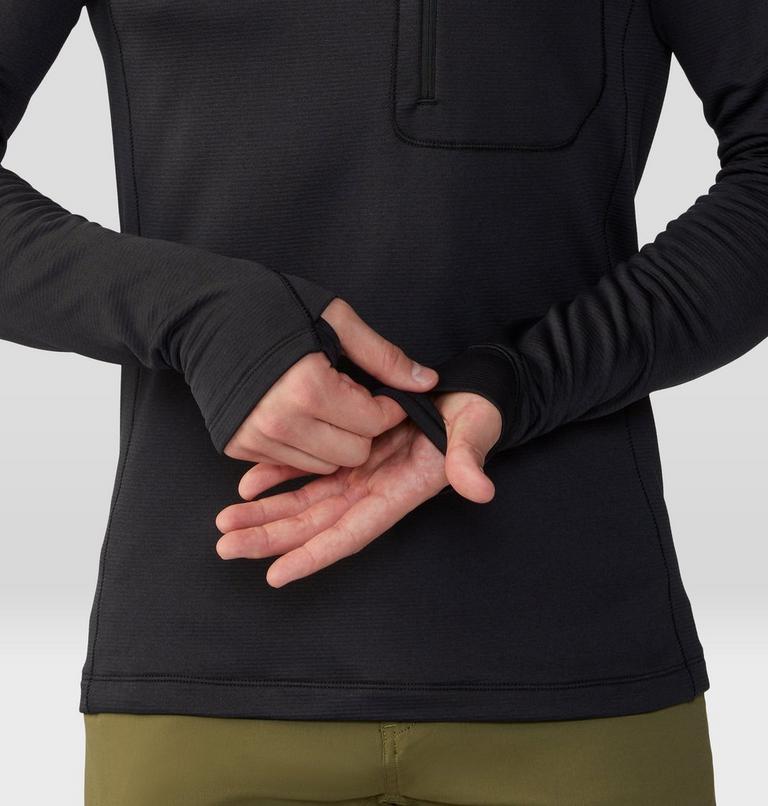 Men's Glacial Trail Hoody, Color: Black, image 8