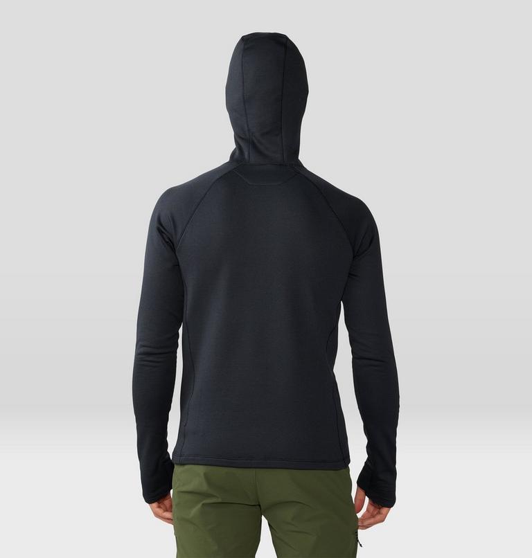 Men's Glacial Trail Hoody, Color: Black, image 2