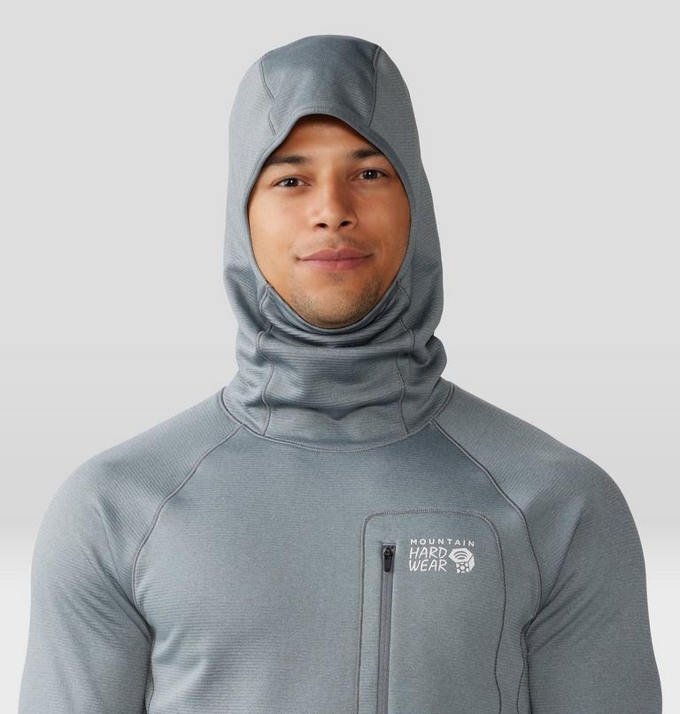 Men's Glacial Trail Hoody, Color: Foil Grey, image 4