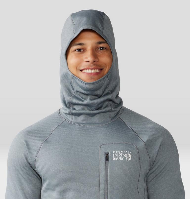 Men's Glacial Trail Hoody, Color: Foil Grey, image 5