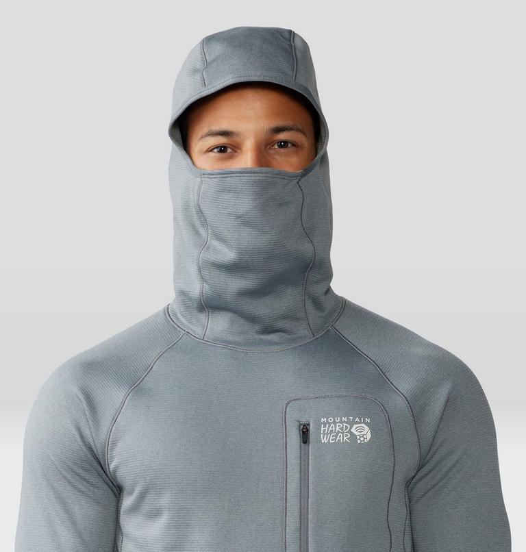 Men's Glacial Trail Hoody, Color: Foil Grey, image 6