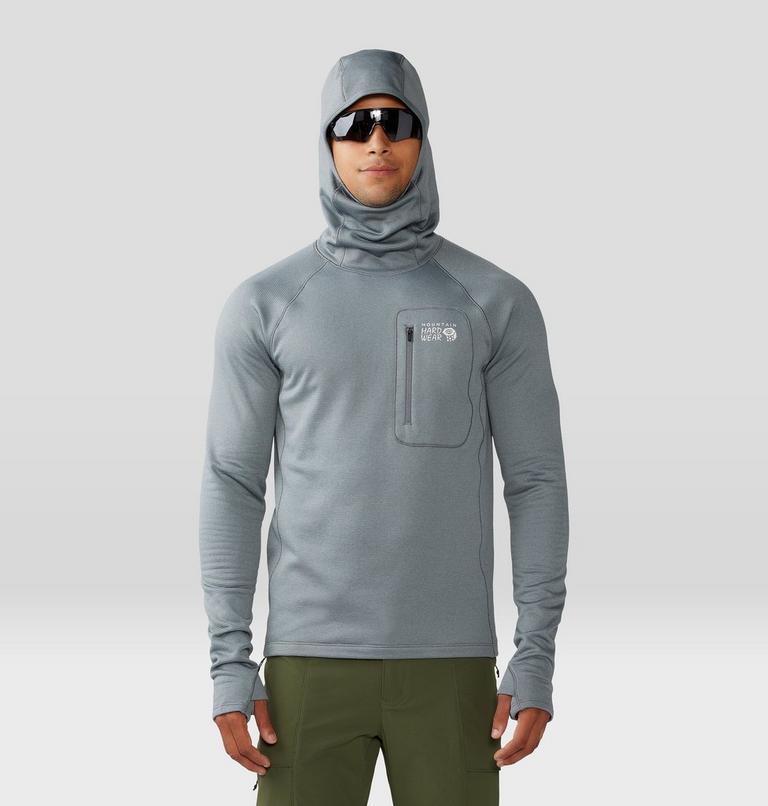Men's Glacial Trail Hoody, Color: Foil Grey, image 9