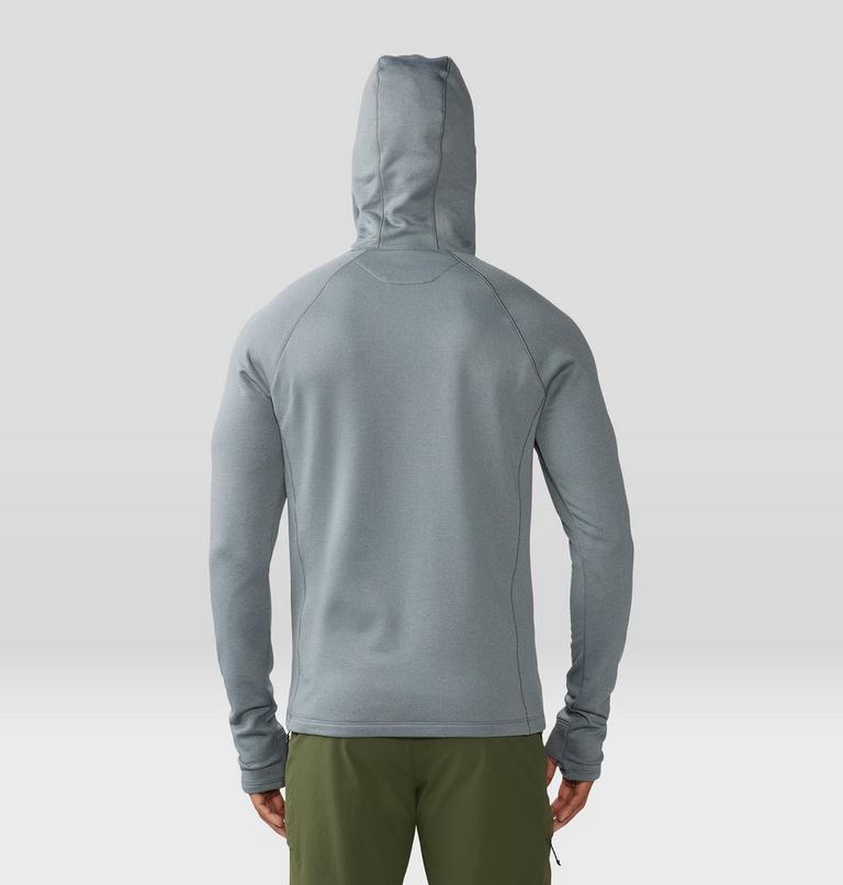Men's Glacial Trail Hoody, Color: Foil Grey, image 2