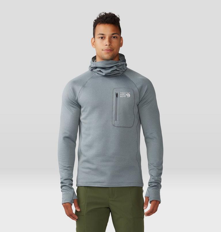 Men's Glacial Trail Hoody, Color: Foil Grey, image 1