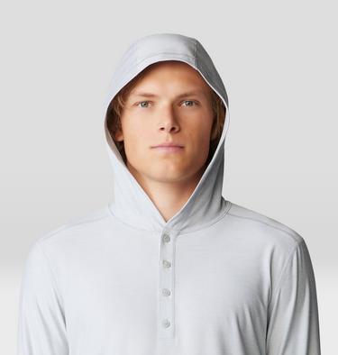Men's Chillaction Hoody, Color: Glacial Heather, image 4