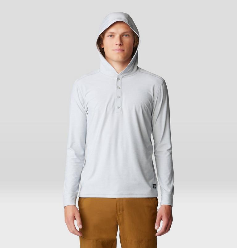 Men's Chillaction Hoody, Color: Glacial Heather, image 6