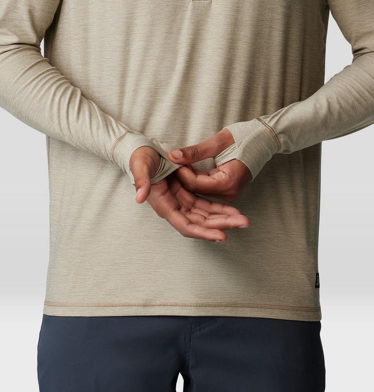 Men's Chillaction Hoody, Color: Trail Dust Heather, image 5