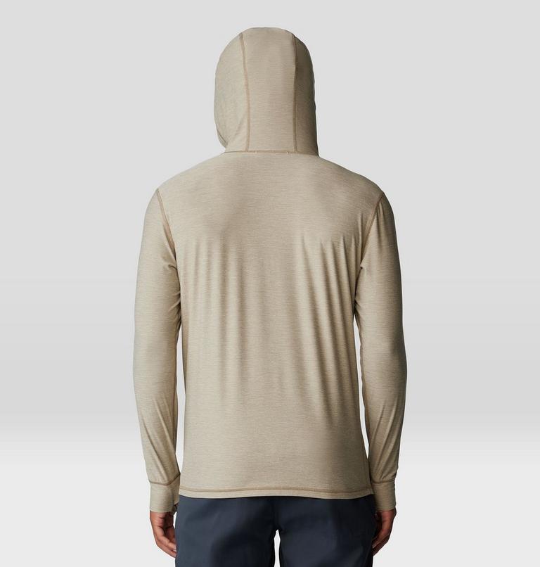 Men's Chillaction Hoody, Color: Trail Dust Heather, image 2