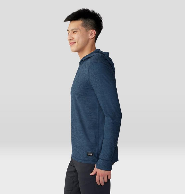 Men's Chillaction Hoody, Color: Zinc Heather, image 3