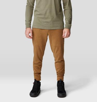 Men's Microchill Jogger, Color: Golden Brown Heather, image 5