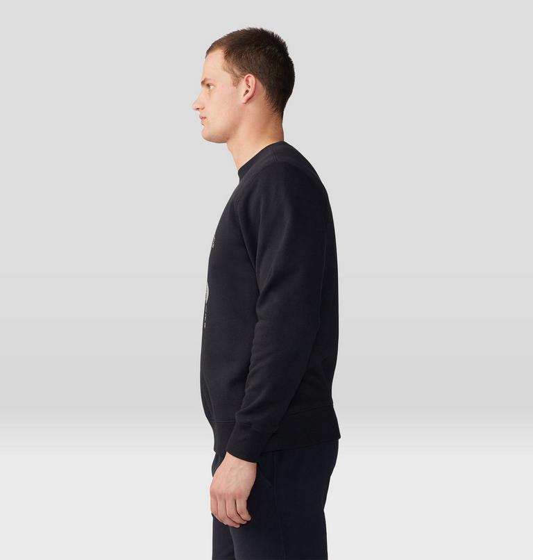 Chandail à col rond Metatrons Cube Homme, Color: Black, image 3