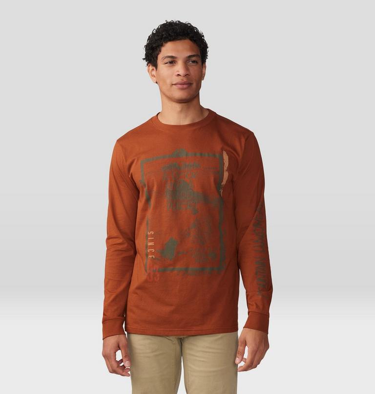 Haut à manches longues 93 Climber Homme, Color: Iron Oxide, image 1
