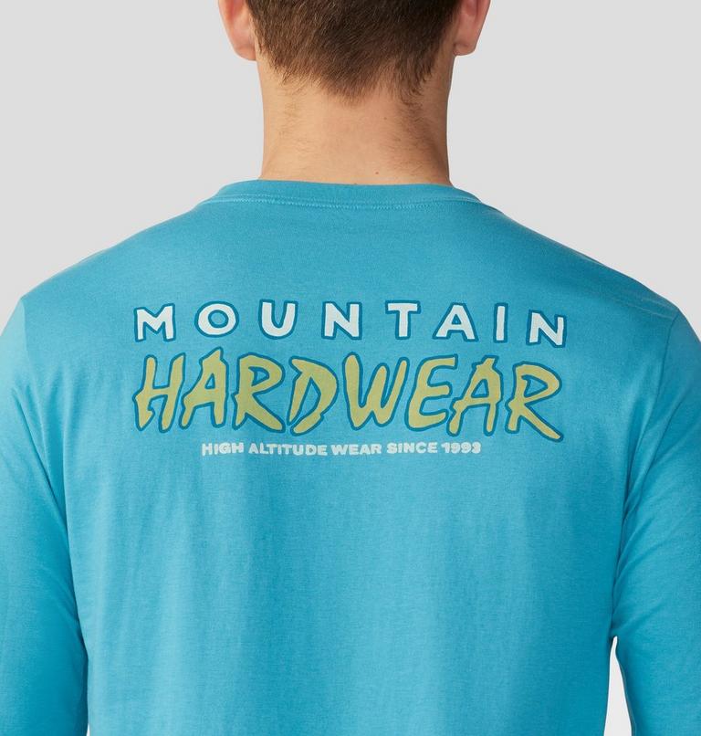 Haut à manches longues Logo Landscape Homme, Color: Teton Blue, image 5