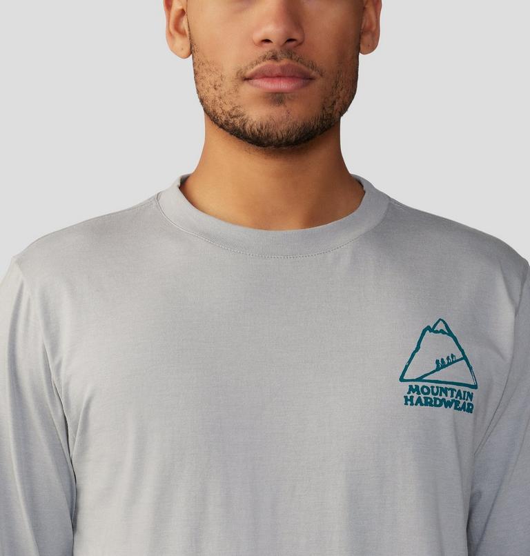 Haut à manches longues MHW Mountain Homme, Color: Hardwear Grey Heather, image 4