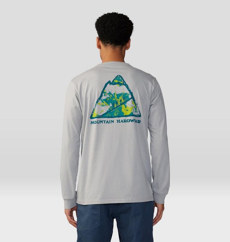 Haut à manches longues MHW Mountain Homme, Color: Hardwear Grey Heather, image 2