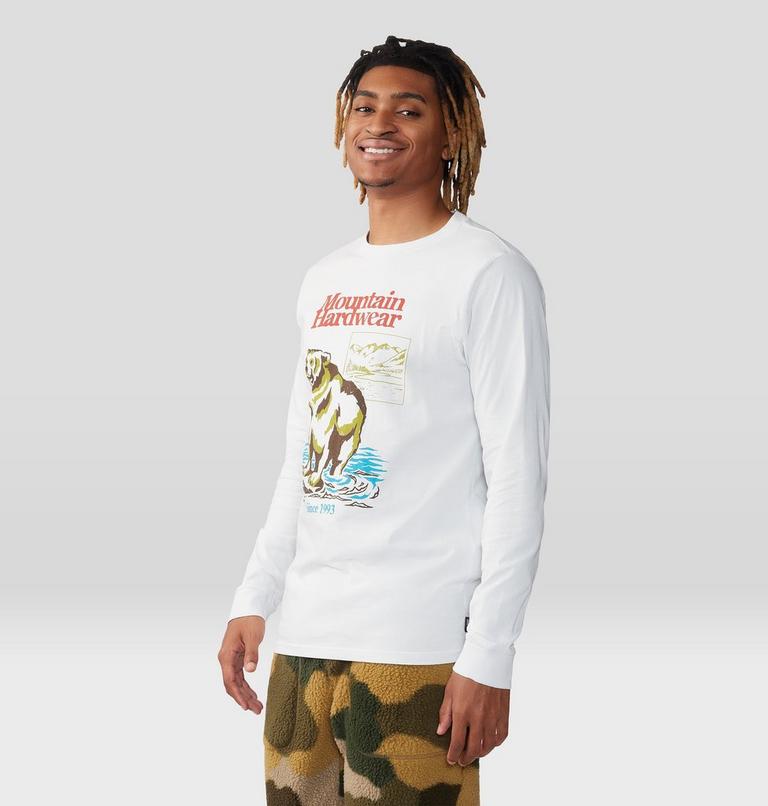 Haut à manches longues River Bear Homme, Color: Fogbank, image 5