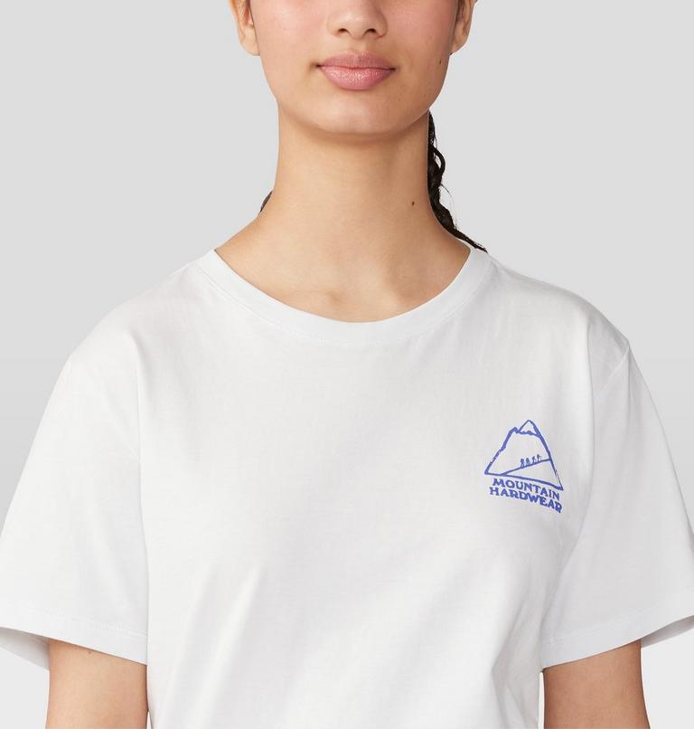 T-shirt à manches courtes MHW Mountain Femme, Color: Fogbank, image 4