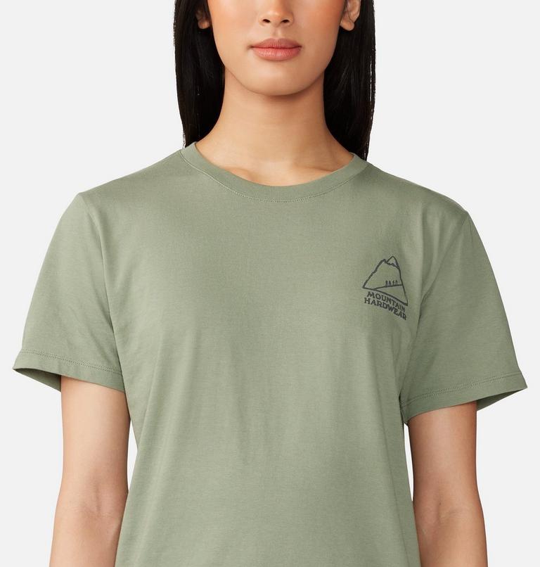 T-shirt à manches courtes MHW Mountain Femme, Color: Green Fade, image 4