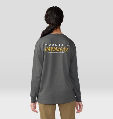 Logo Landscape Boxy Long Sleeve, Color: Volcanic, image 2