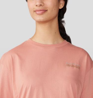 Logo Landscape Boxy Long Sleeve, Color: Washed Sun, image 8